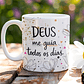 9 Artes para Caneca  Floral Letterings Frases Motivacional Deus Arquivo Editável  - Miniatura 4