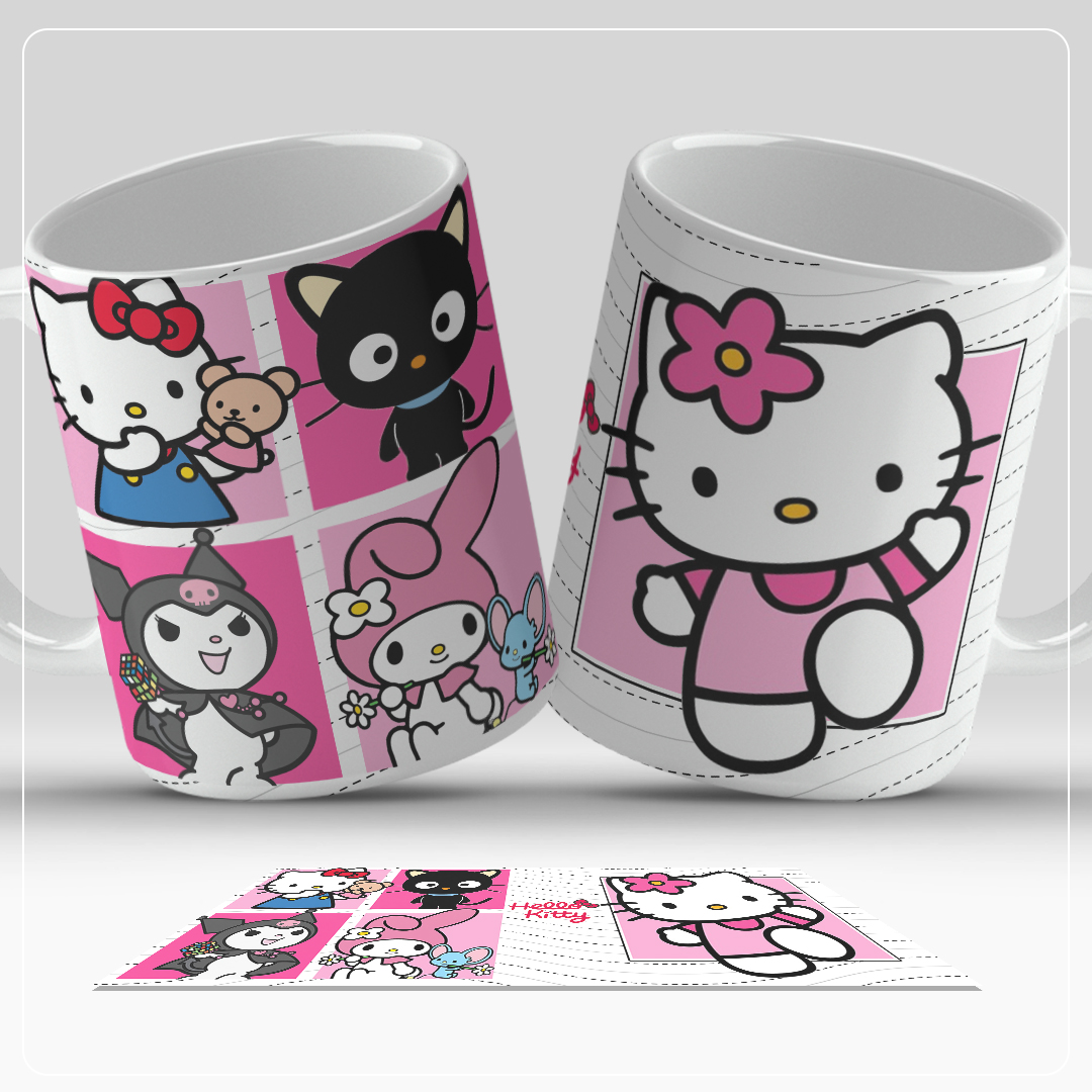 11 Artes para Caneca Personagens Divertidos Arquivo em Png  7