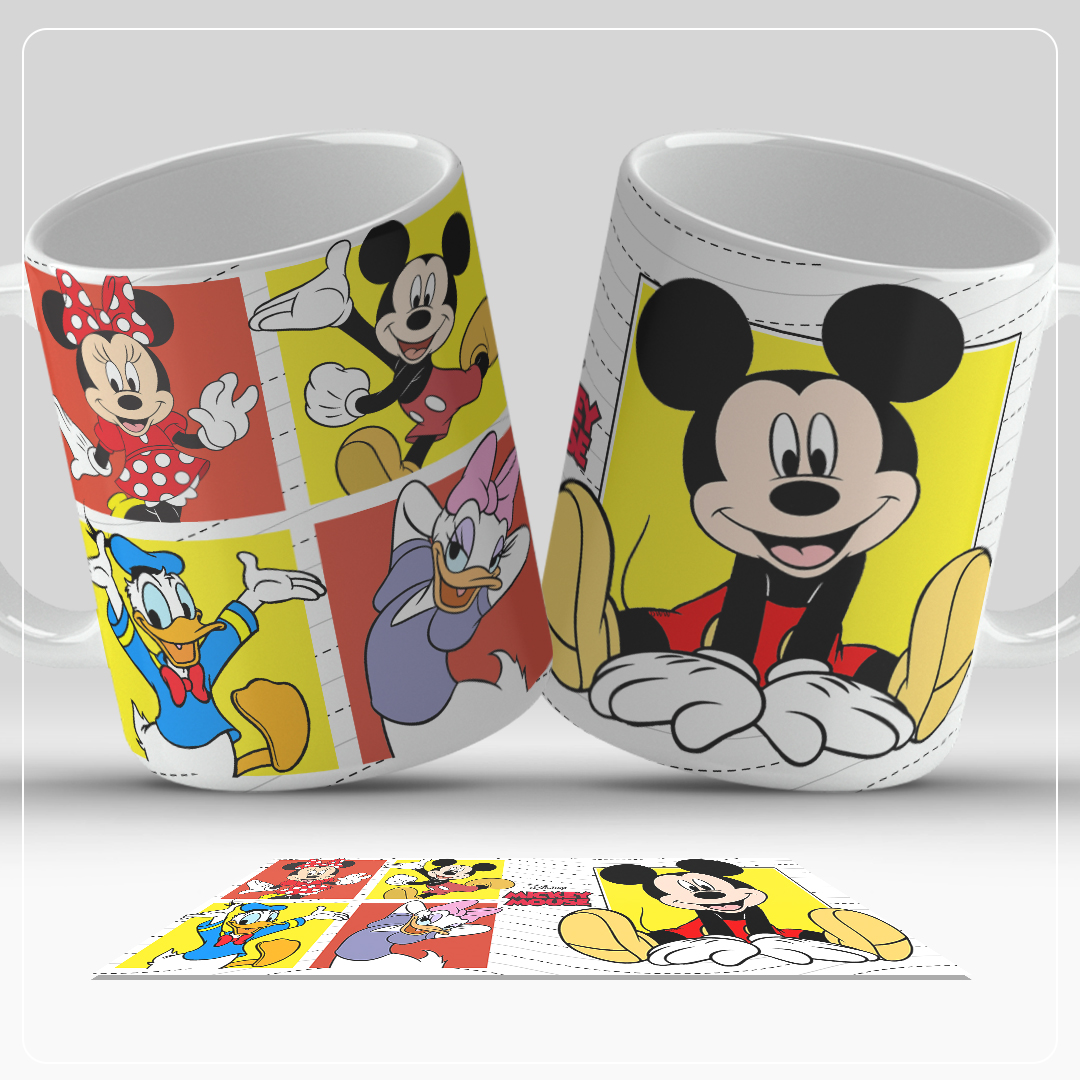 11 Artes para Caneca Personagens Divertidos Arquivo em Png  9