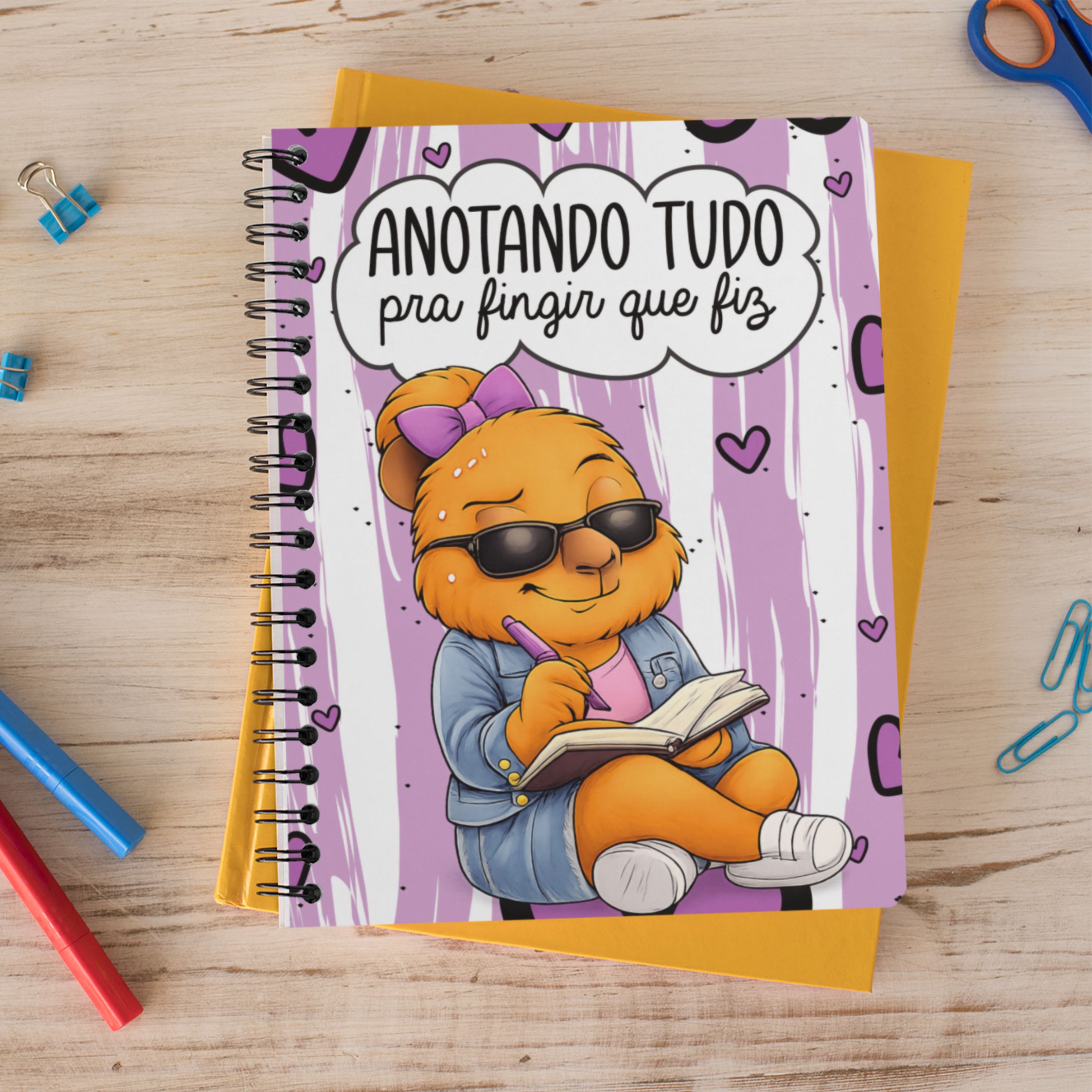 Arquivo Capa para Agenda Capivara Sarcasticas 2026 Arquivo Editável  4