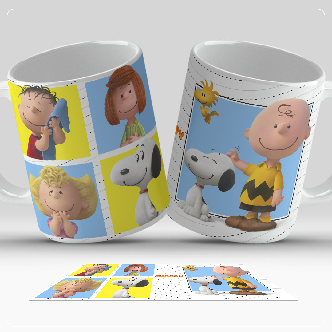 11 Artes para Caneca Personagens Divertidos Arquivo em Png  10