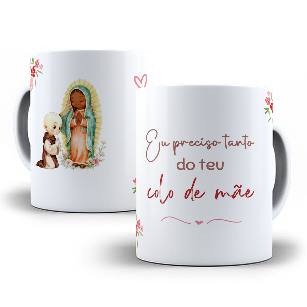16 Artes para Canecas Virgem de Guadalupe – Rosário da Madrugada Arquivo em Jpg 2