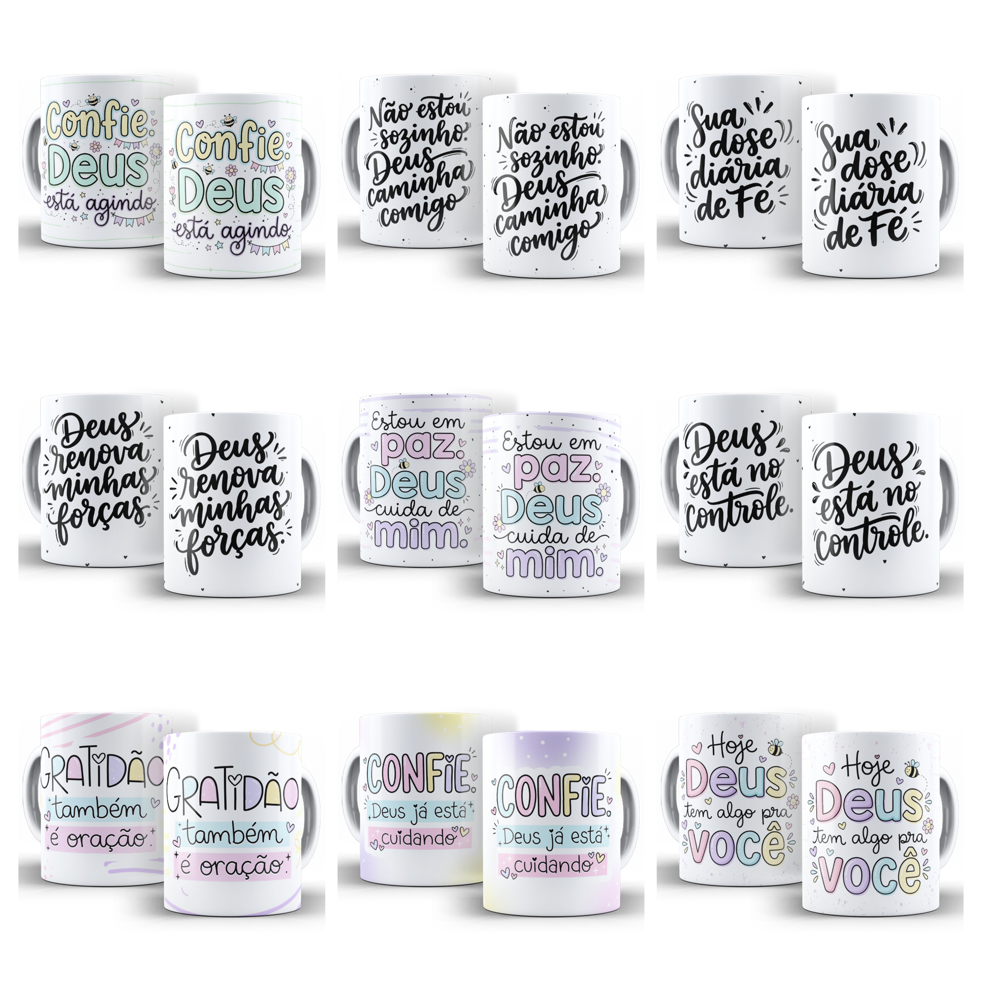 25 Artes para Caneca Salmo Do Dia Frases Arquivo Editável  3