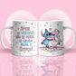 17 Artes para Caneca Stitch Namorados Arquivo em Png - Thumbnail 10