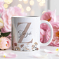 26 Artes para Caneca Alfabeto Feminino Flores Arquivo Editável  - Thumbnail 9