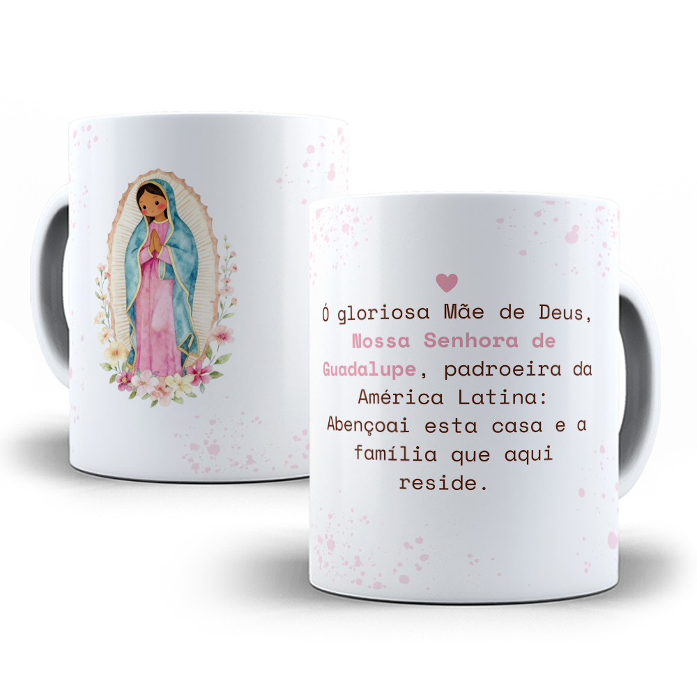 16 Artes para Canecas Virgem de Guadalupe – Rosário da Madrugada Arquivo em Jpg 16
