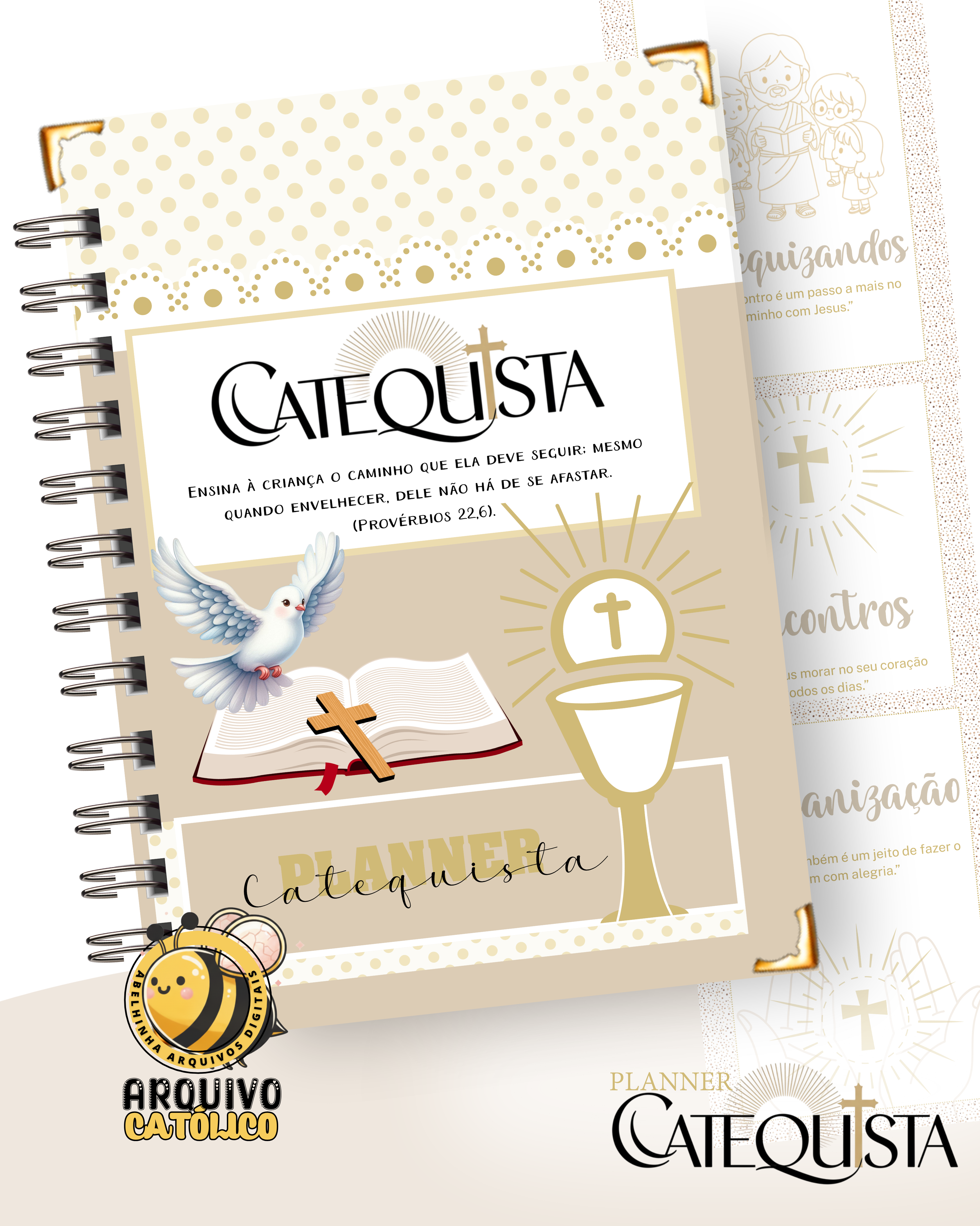 Arquivo Planner Catequista Catequese Arquivo em Pdf 1