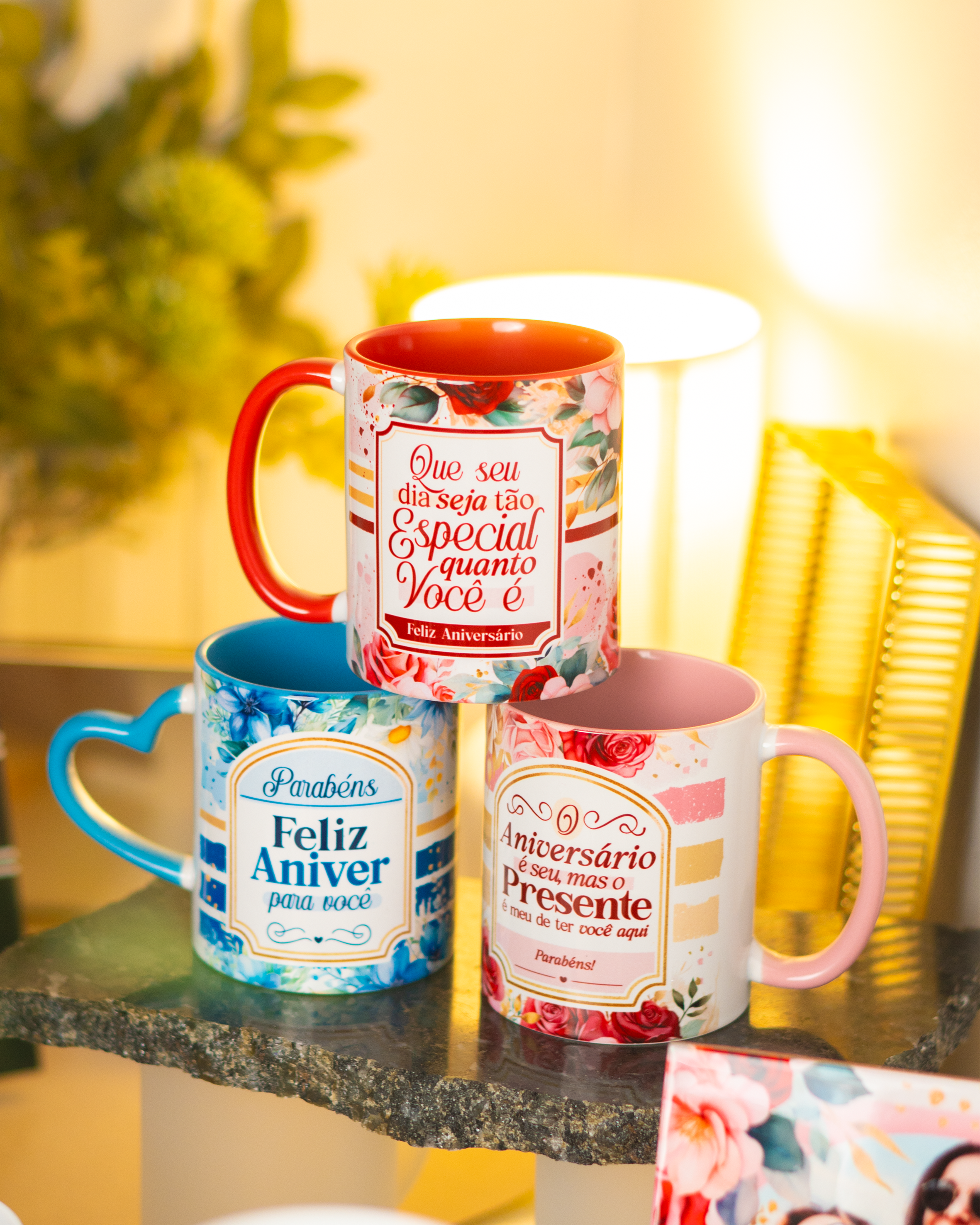 22 Artes para Caneca Feliz Aniversário Arquivo em Png 1