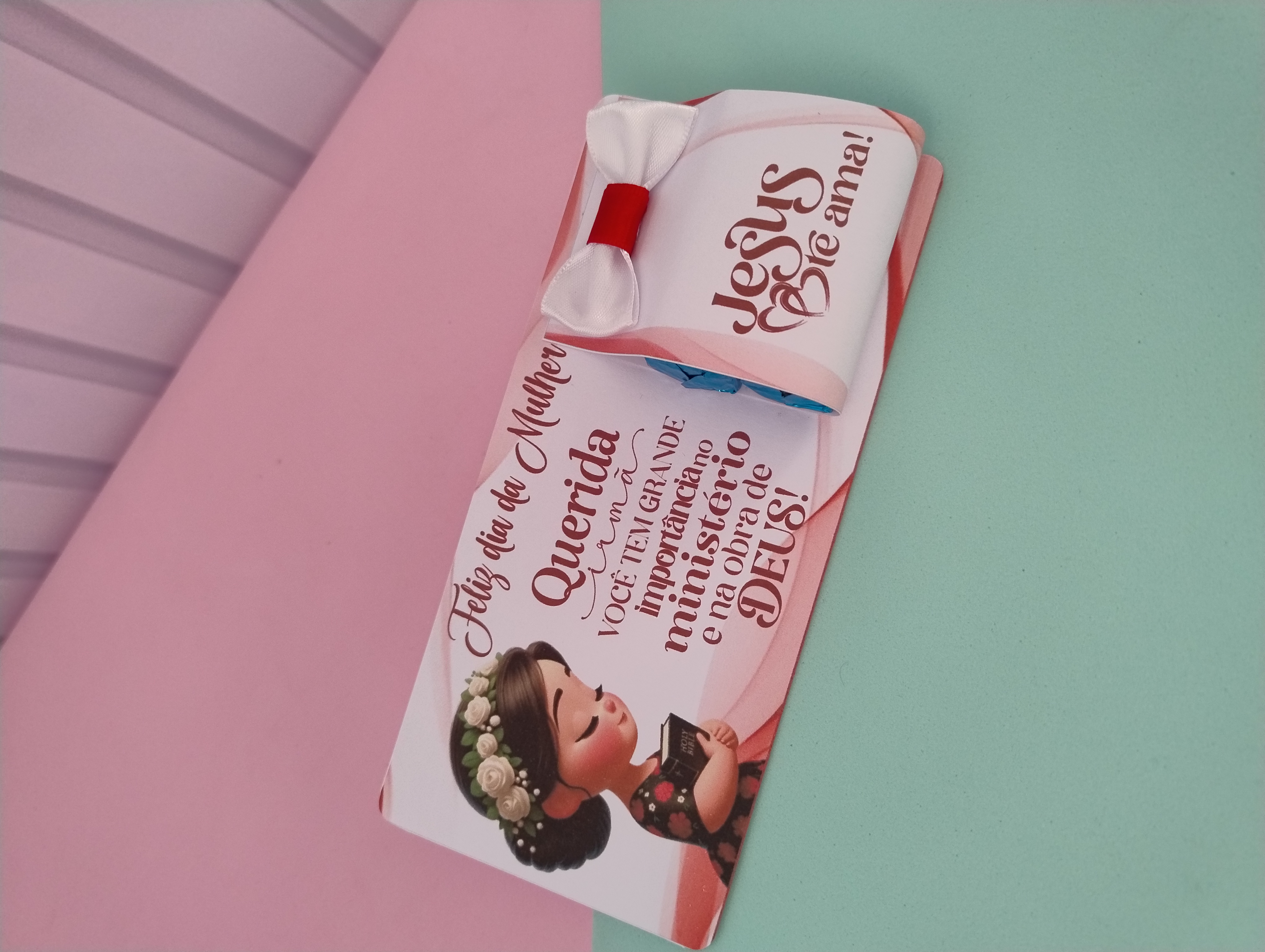 6 Artes para Card Dia da Mulher Cristã Arquivo em Pdf  4