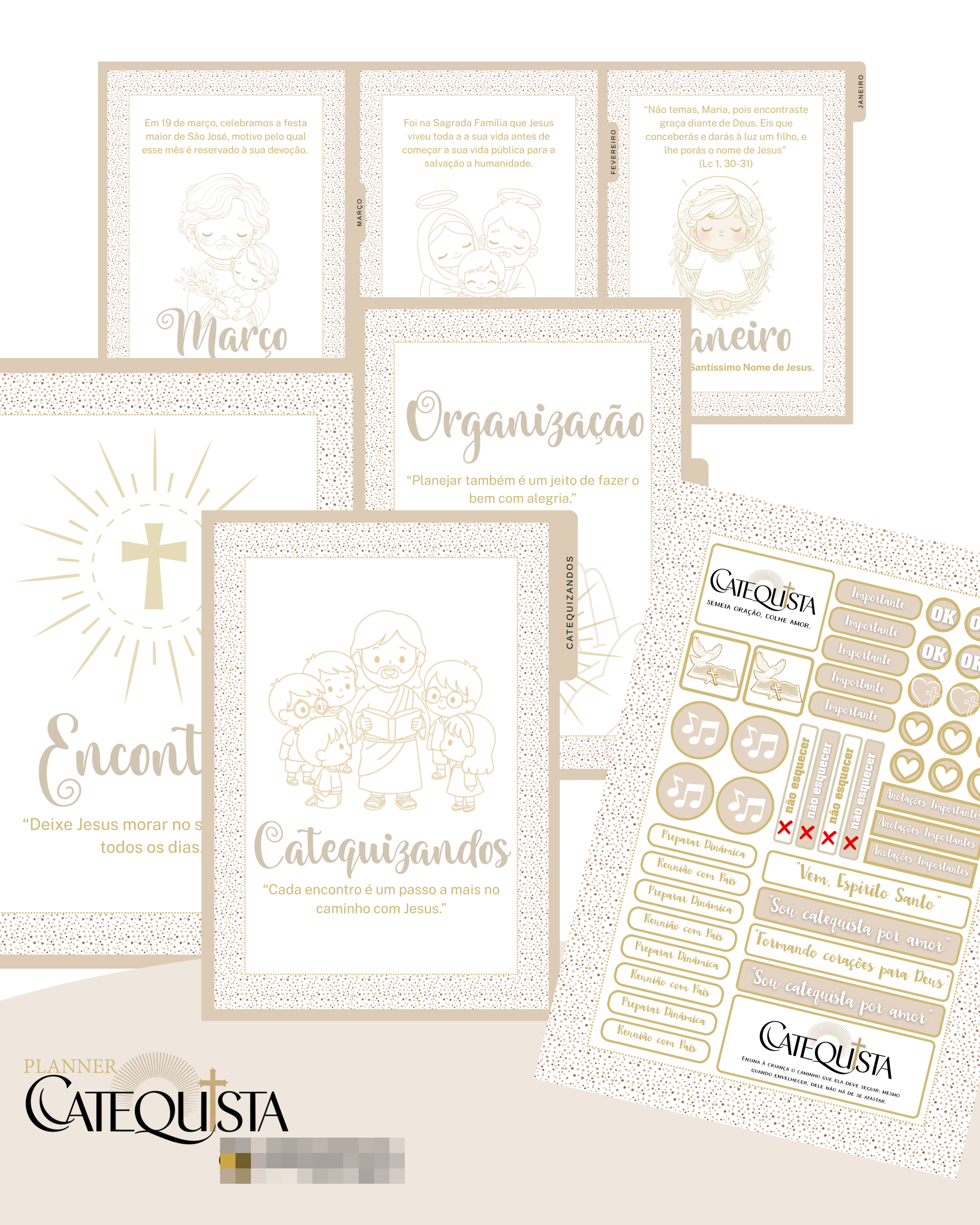 Arquivo Planner Catequista Catequese Arquivo em Pdf 8