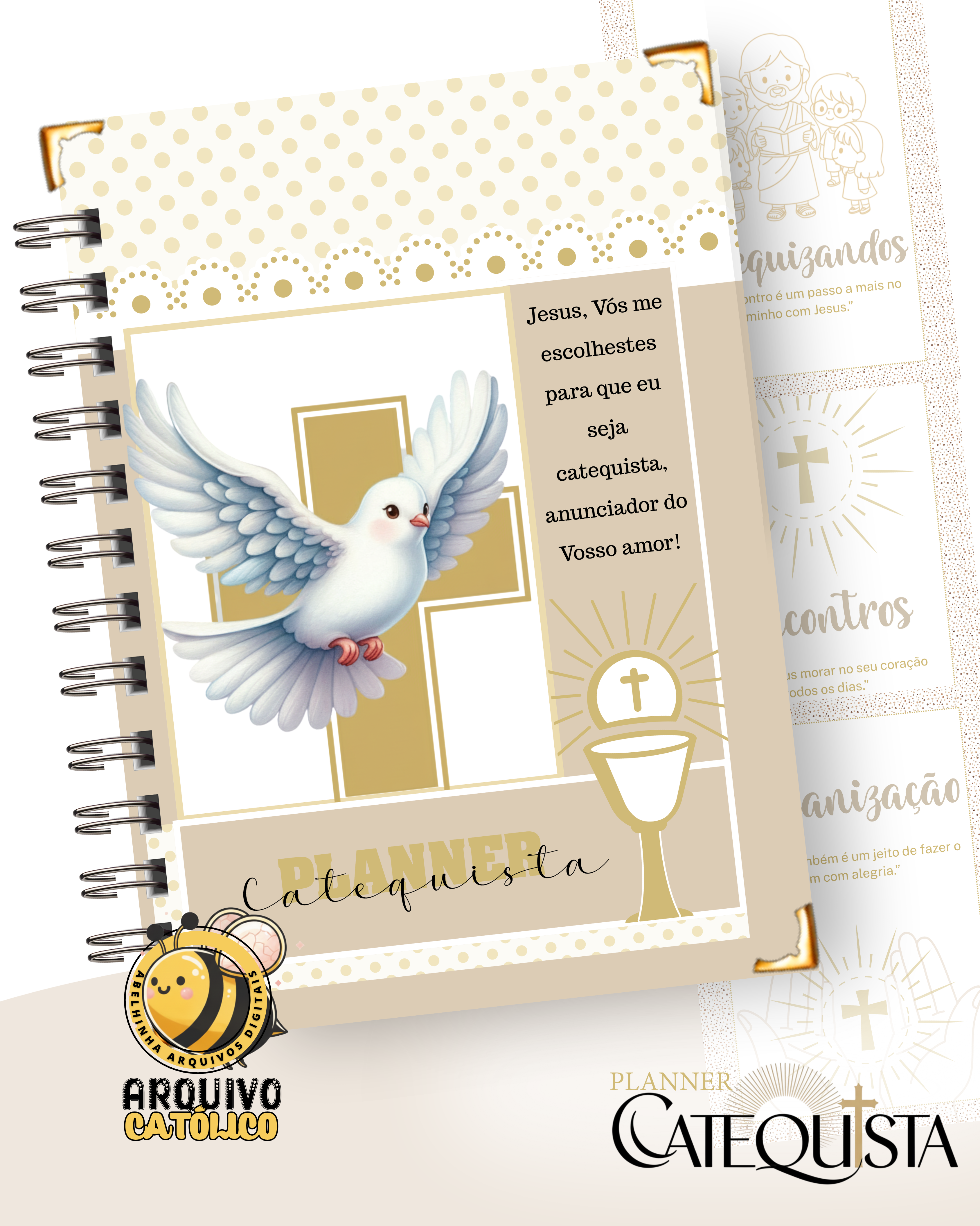 Arquivo Planner Catequista Catequese Arquivo em Pdf 9