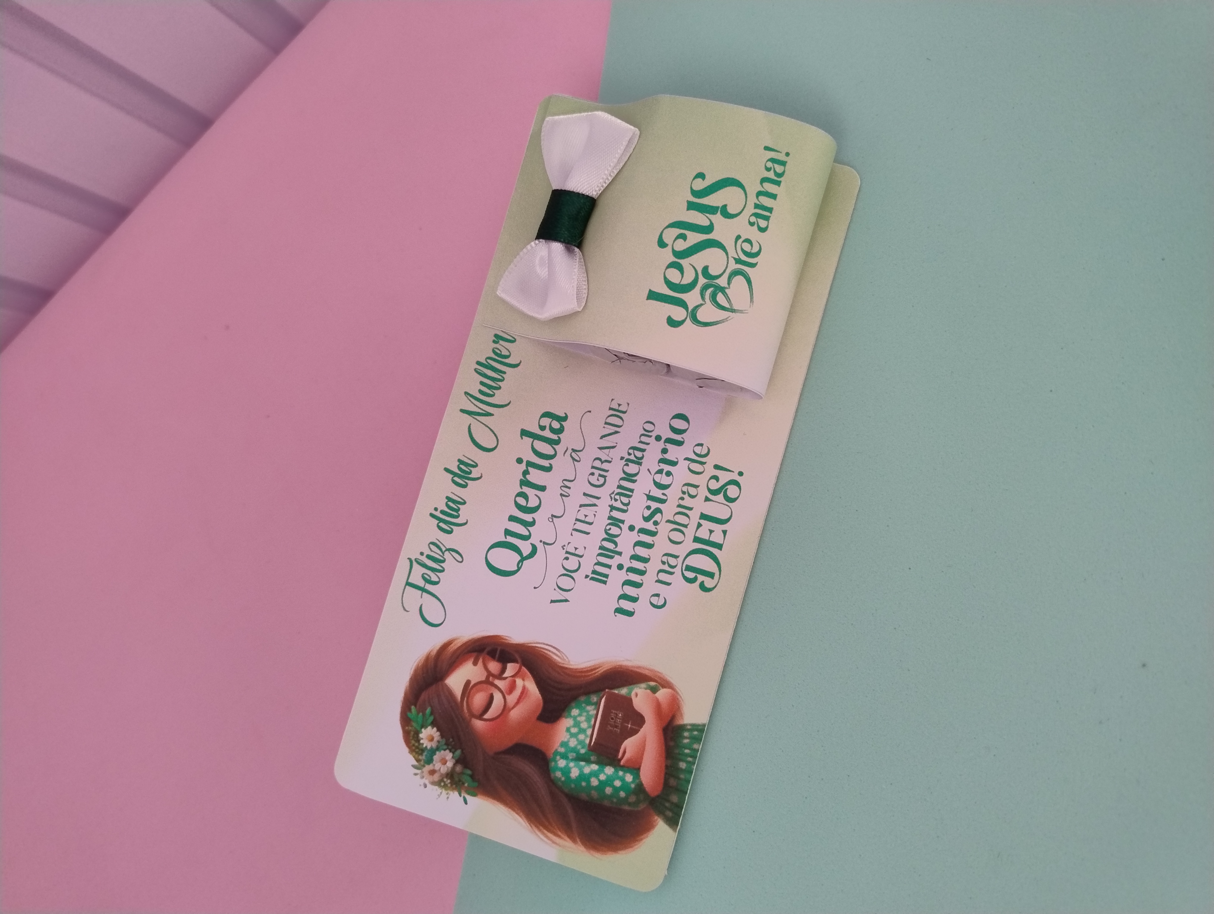 6 Artes para Card Dia da Mulher Cristã Arquivo em Pdf  7