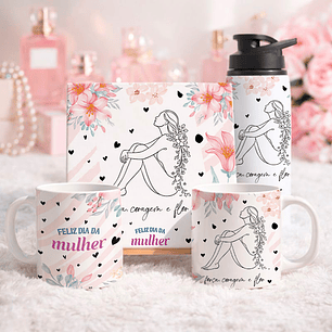 15 Artes para Azulejo Caneca e Squeeze Arquivo Editável 