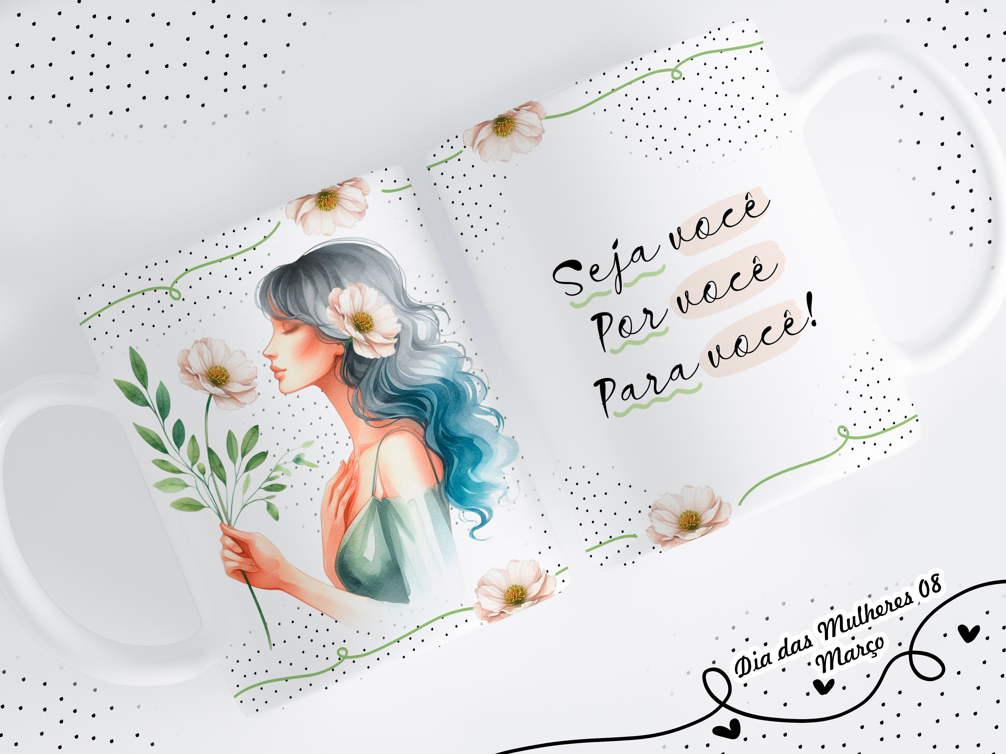 14 Artes para Caneca Dia das Mulheres Arquivo em Png  2