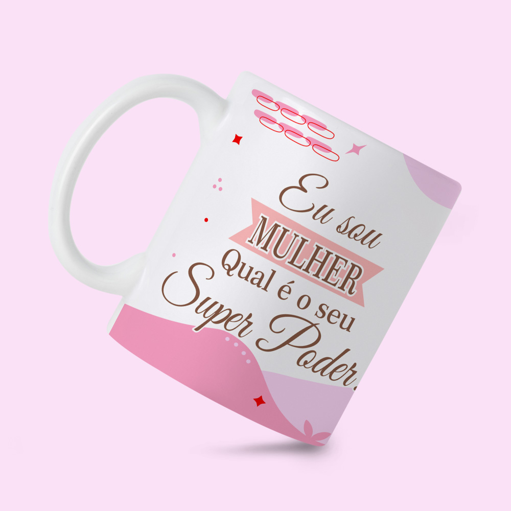 10 Artes para Caneca Dia das Mulheres Arquivo Editável 8