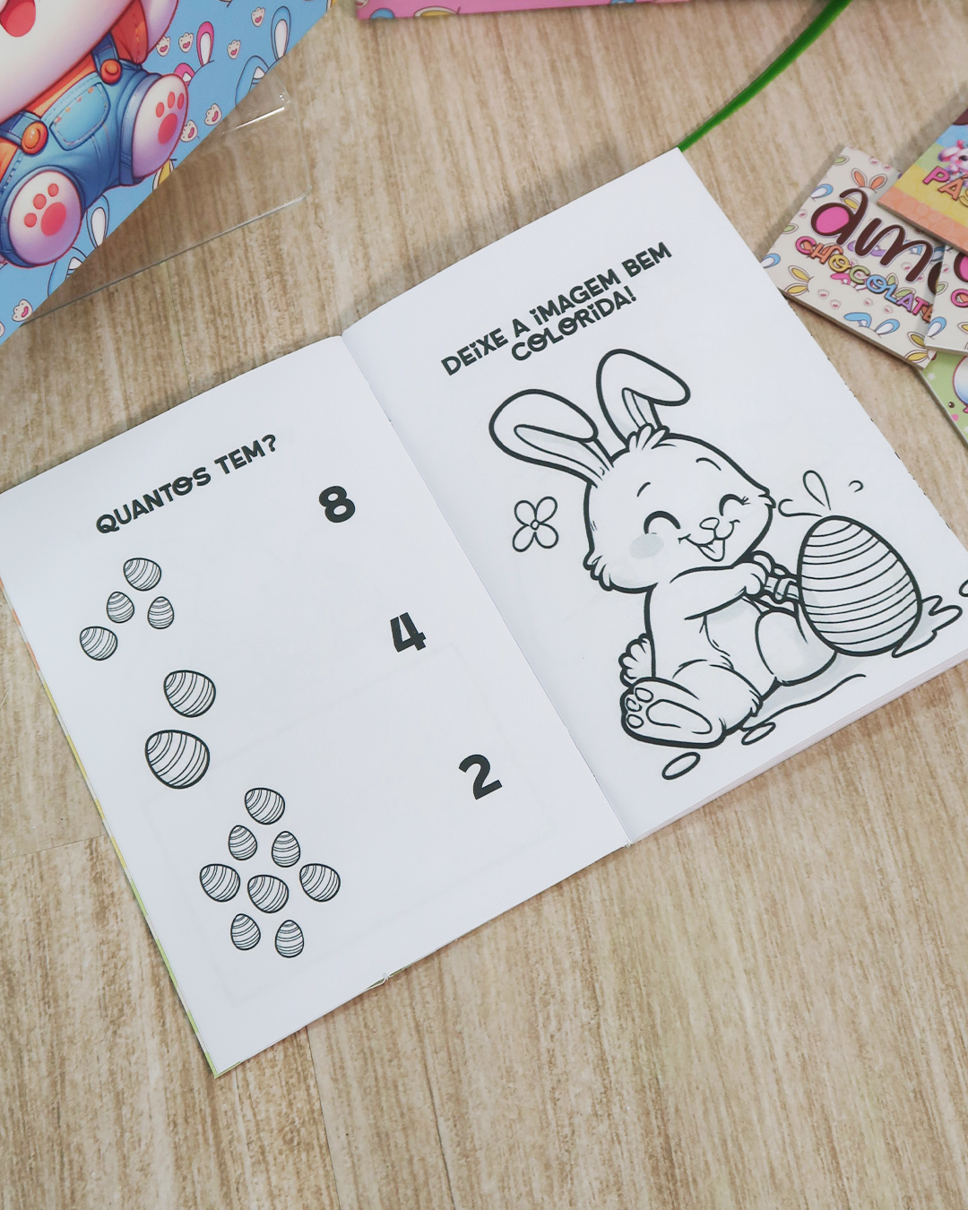 Arquivo de Corte Mimos Páscoa Coelhinho e Cristã Arquivo em Pdf 3