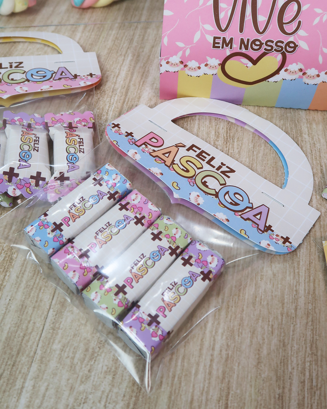 Arquivo de Corte Mimos Páscoa Coelhinho e Cristã Arquivo em Pdf 9