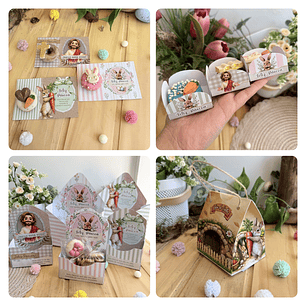 Arquivos Mimos Páscoa Cristã e Coelhinho Arquivo Editável em Canva