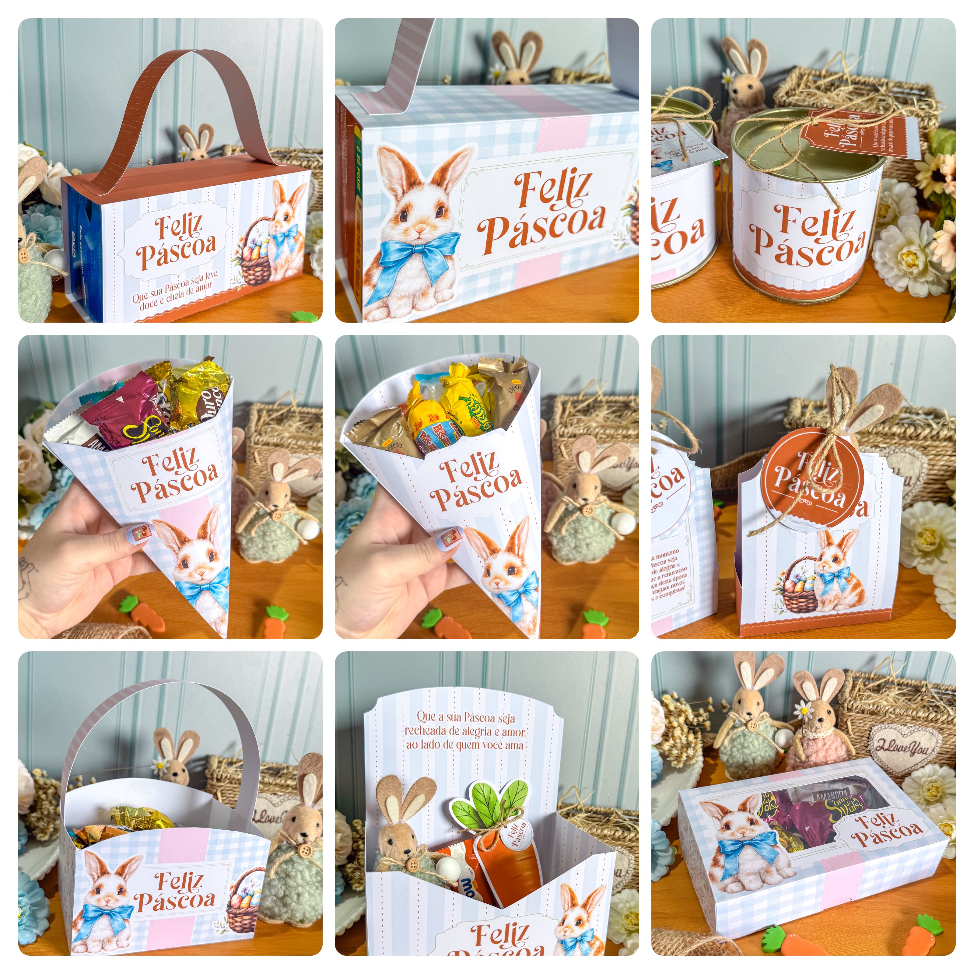 Arquivos Mimos Páscoa Coelhinhos Arquivo em Pdf 2
