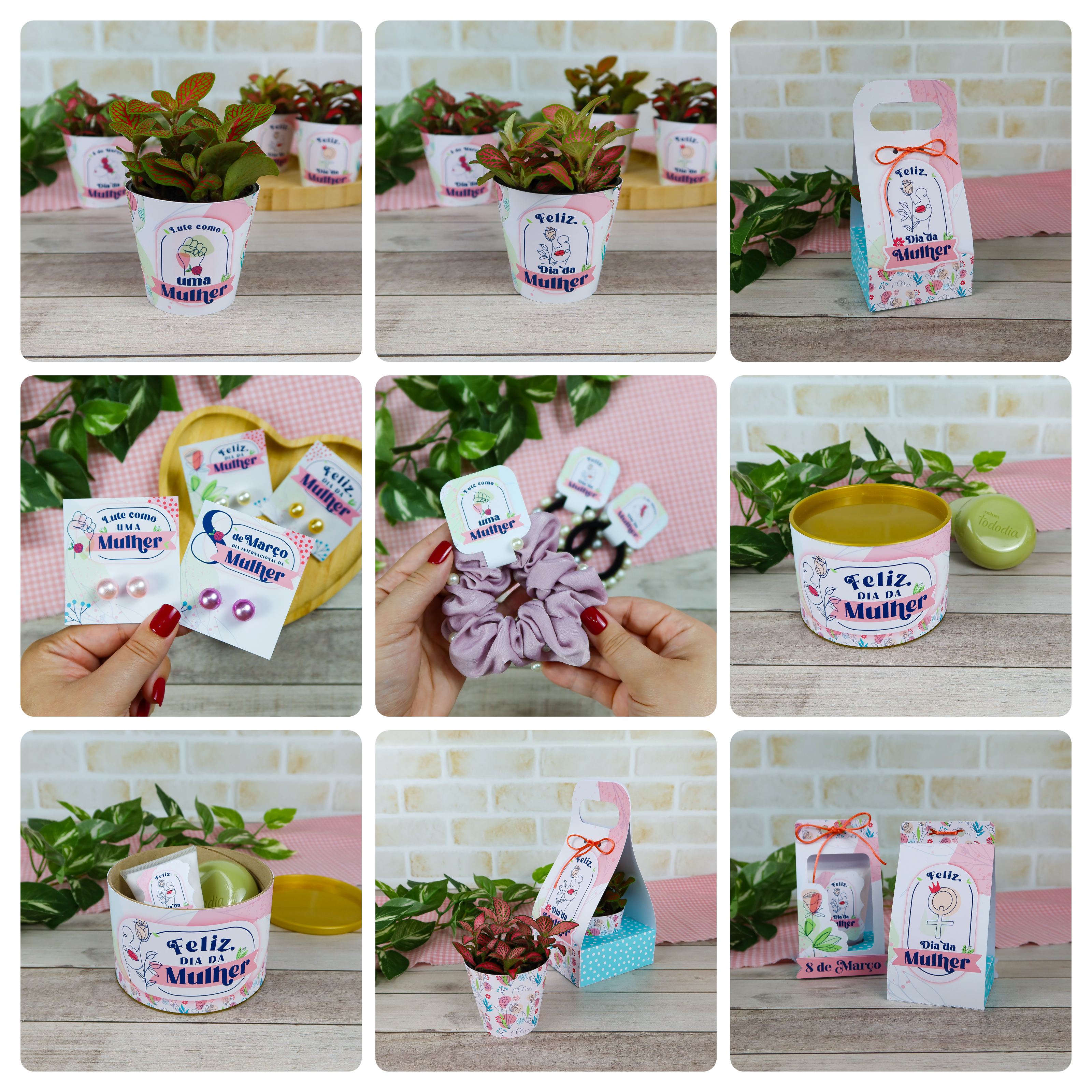 Arquivos de Corte Dia das Mulheres Mimos Arquivo em Pdf  3