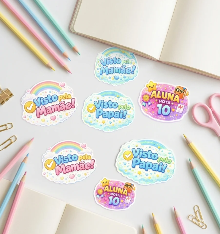 Arquivo Adesivo Visto pela Mamãe e Outros Arquivo em Svg 1