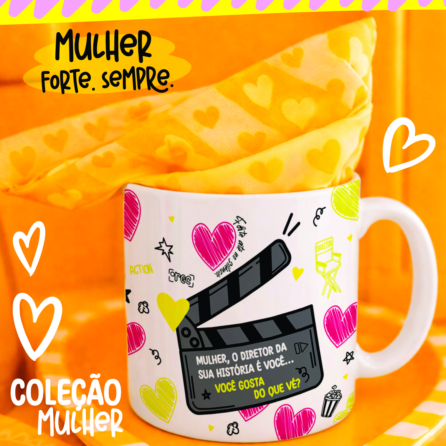7 Artes para Caneca Dia Das Mulher Arquivo Editável  1