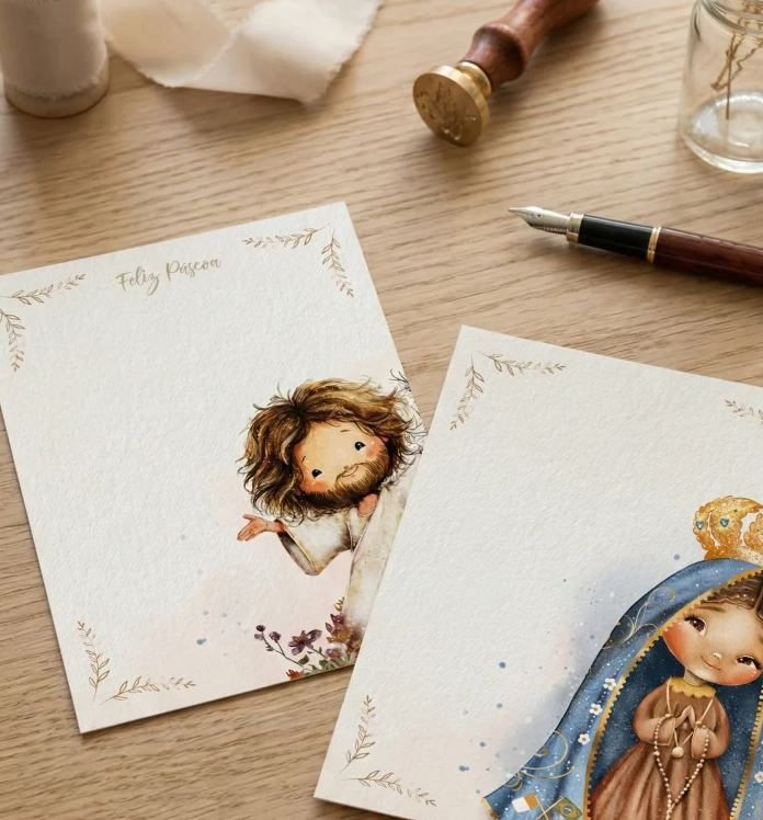 Arquivos para Cards Chaveiro Santinhos Arquivo em Png 3