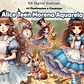Kit Digital Alice no Pais das Maravilhas Morena Arquivos em Png  - Miniatura 1
