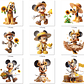 Kit Digital Festa Junina Disney Arquivos em Png - Thumbnail 2