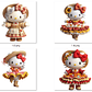 Kit Digital Festa Junina Hello Kitty Arquivos em Png - thumbnail 6