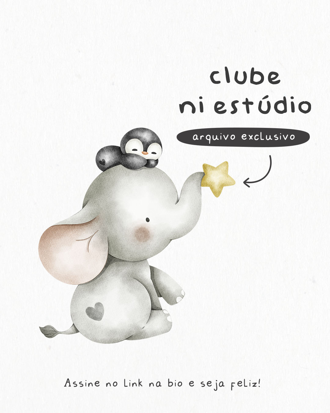 Kit Digital Fazendinha Azul Aquarelado Arquivos em Png 3