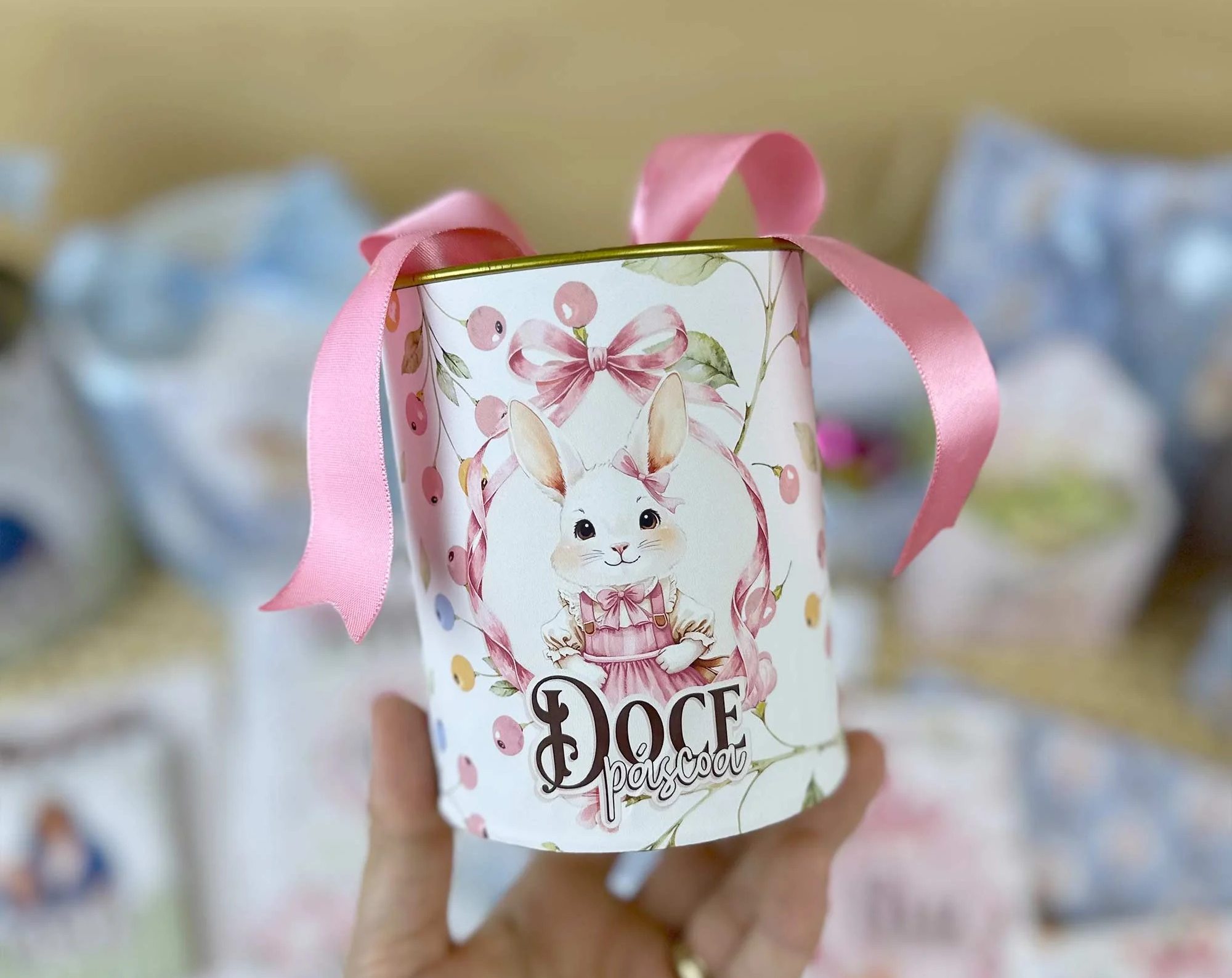 Kit Digital Mega combo Páscoa Cristã e Coelhinhos e Printables Aquarelado Arquivos em Png 4