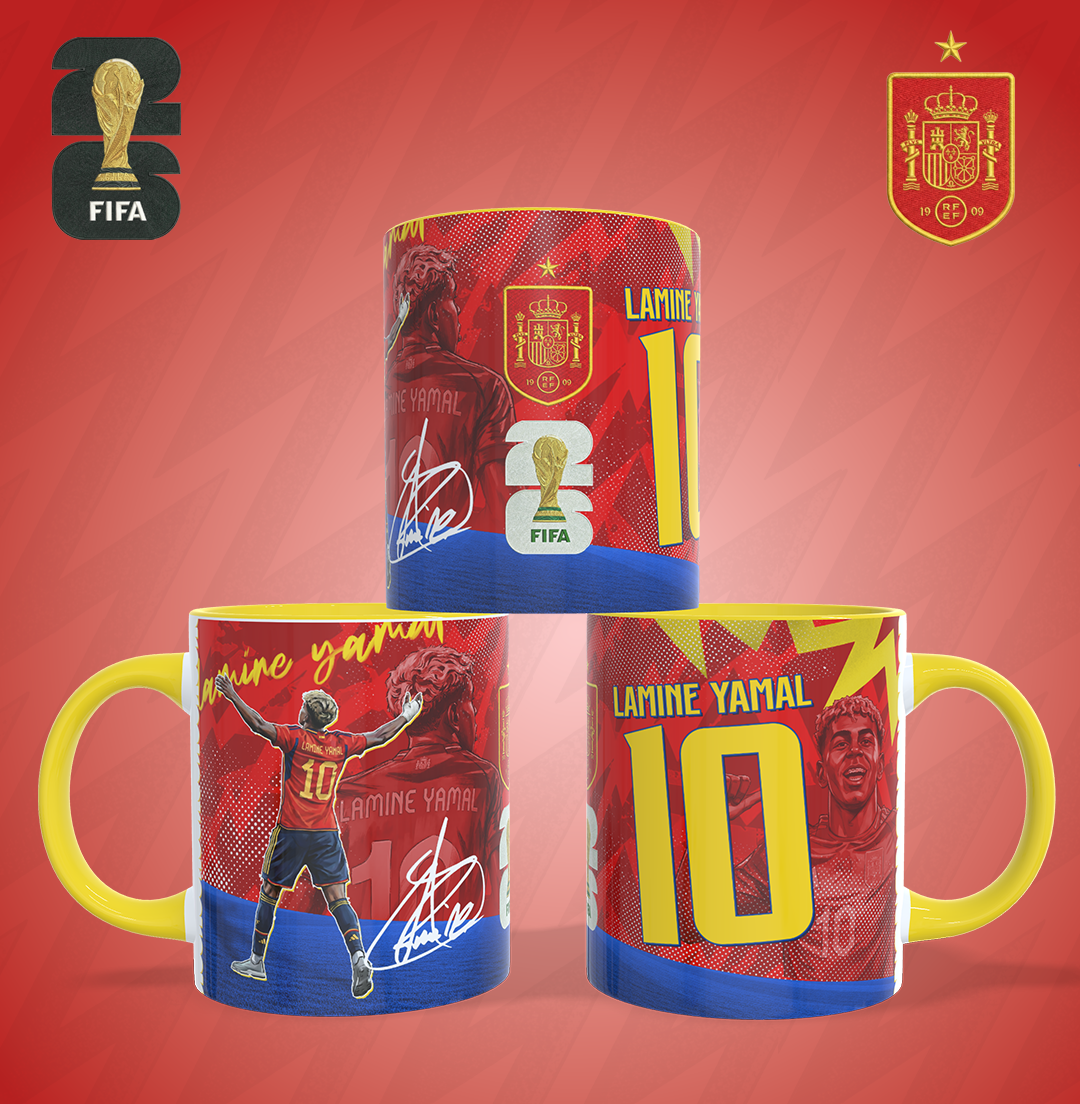 17 Artes para Caneca Copa do Mundo 2026 Arquivo em Jpg 8