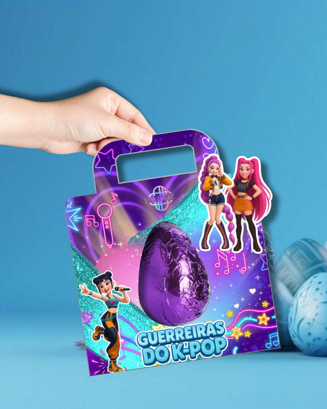 Arquivos Sacolinhas Porta Ovo  de Páscoa Arquivo em Pdf 3