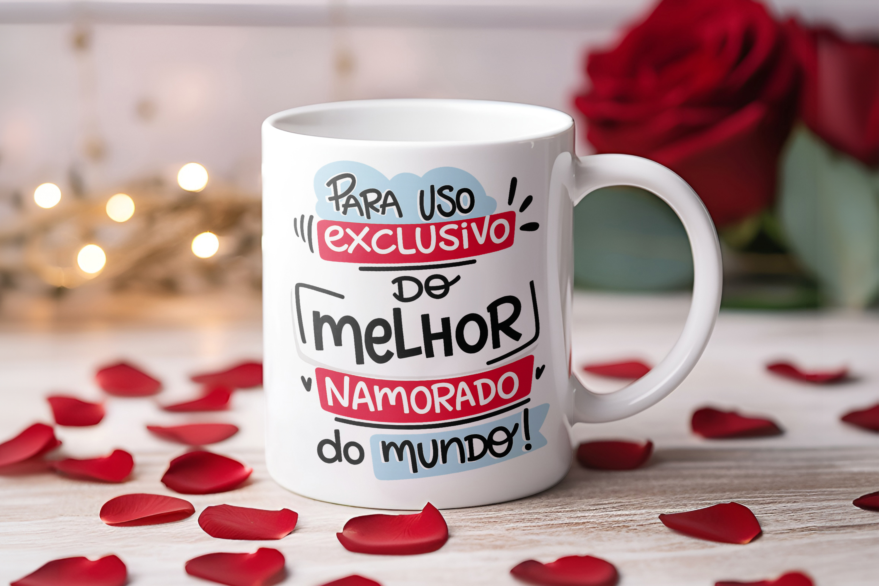 Arte Caneca Para uso exclusivo do melhor Namorado do Mundo em Png 1