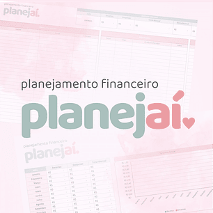 Planilha para Planejamento de Gastos + Guia de Cores para Impressão Arquivo em Execel