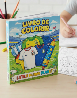 Arquivo Livro de Colorir Futebol 2026 Seleção + Times em pdf  1