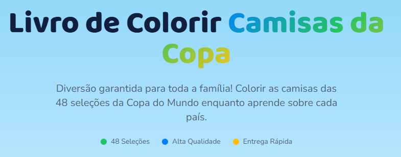 Arquivo Livro de Colorir Futebol 2026 Seleção + Times em pdf  3