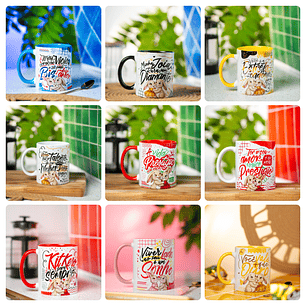 25 Artes para Caneca Páscoa com Amor Arquivo em Png 