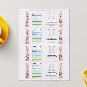 7 Modelos Arquivo Retrovisor Páscoa Divulgação Editável em Canva 