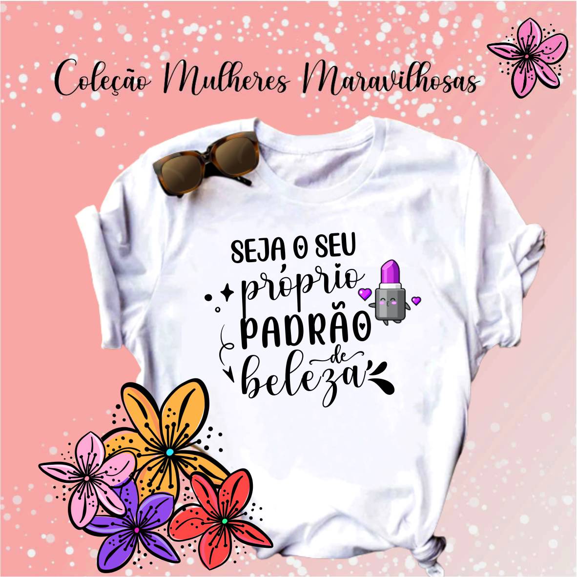 14 Artes para Camisa Mulheres Frases Motivacionais Arquivo Editável 8