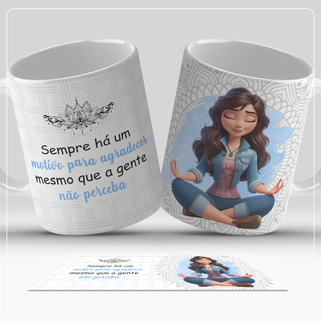 10 Artes para Caneca Pensamentos Positivos Arquivo em Jpg 3