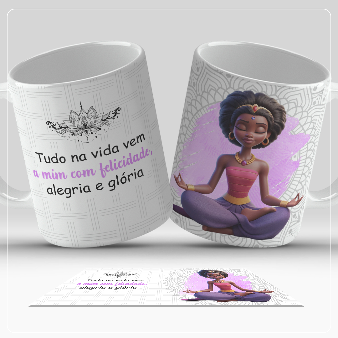 10 Artes para Caneca Pensamentos Positivos Arquivo em Jpg 9