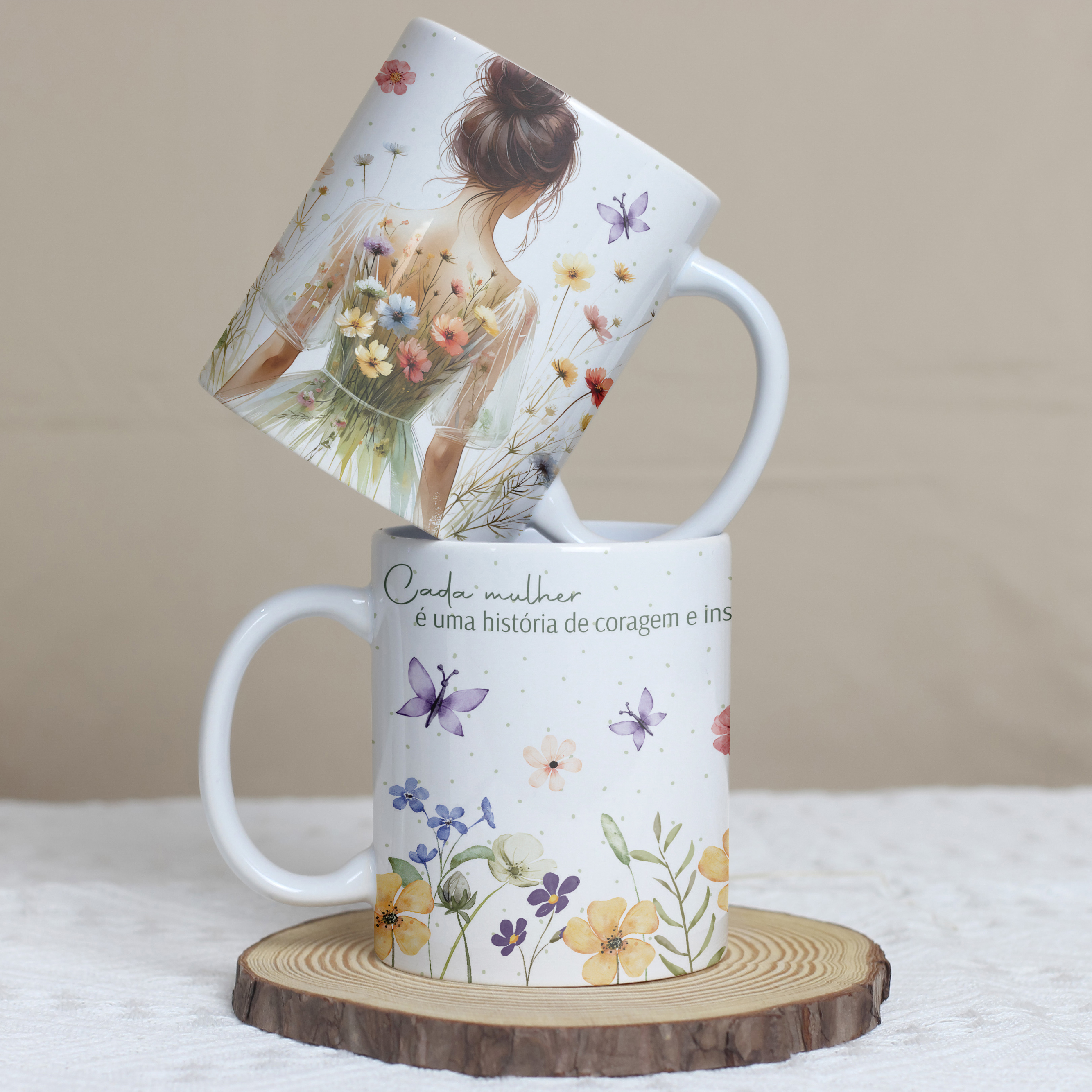 5 Artes para Caneca Dia das Mulheres Arquivo Editável 3