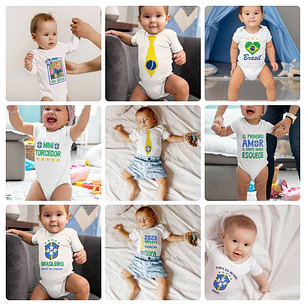 26 Artes para Body Copa do Mundo 2026 Futebol Arquivo Editável 