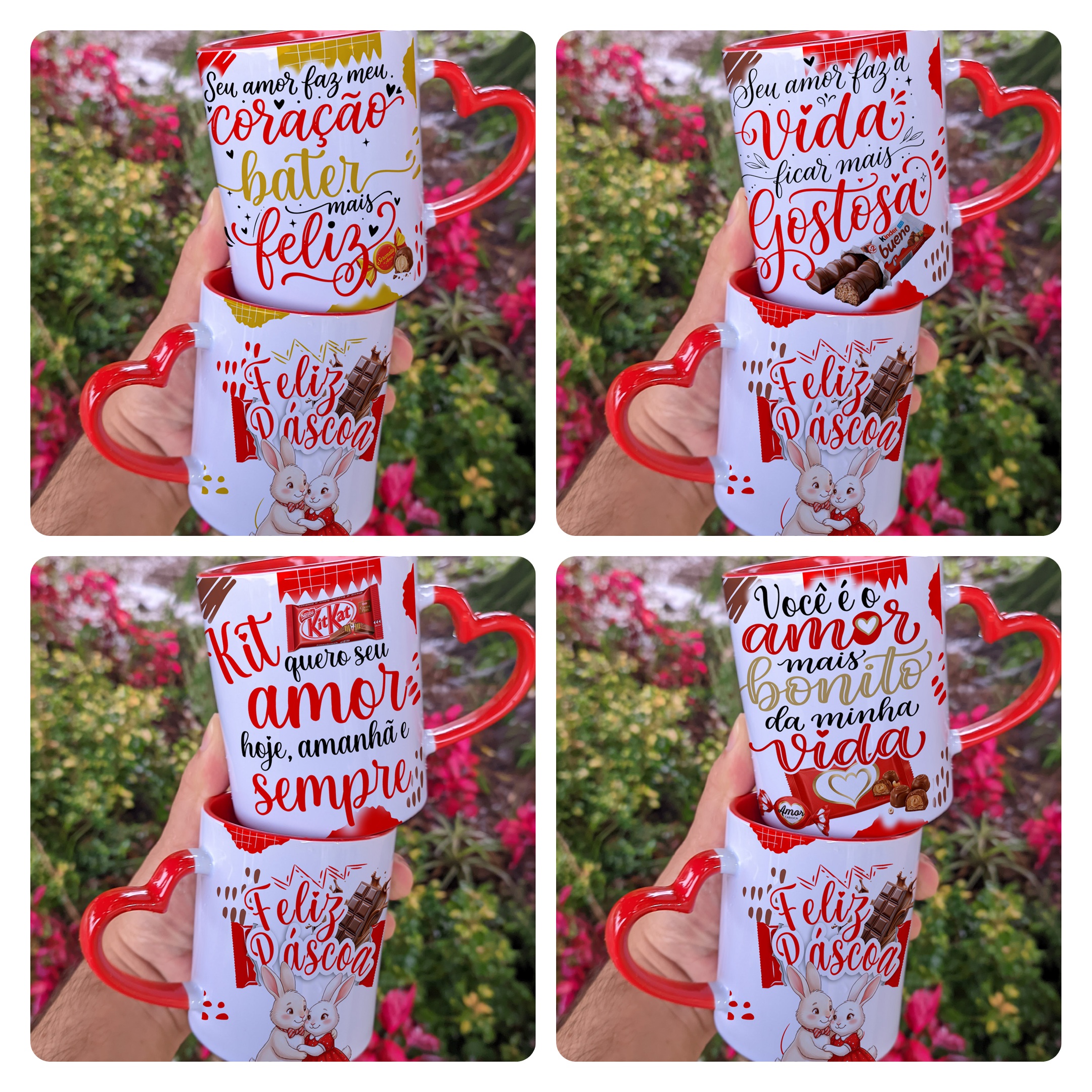 16 Artes para Caneca Páscoa Arquivo editável  3