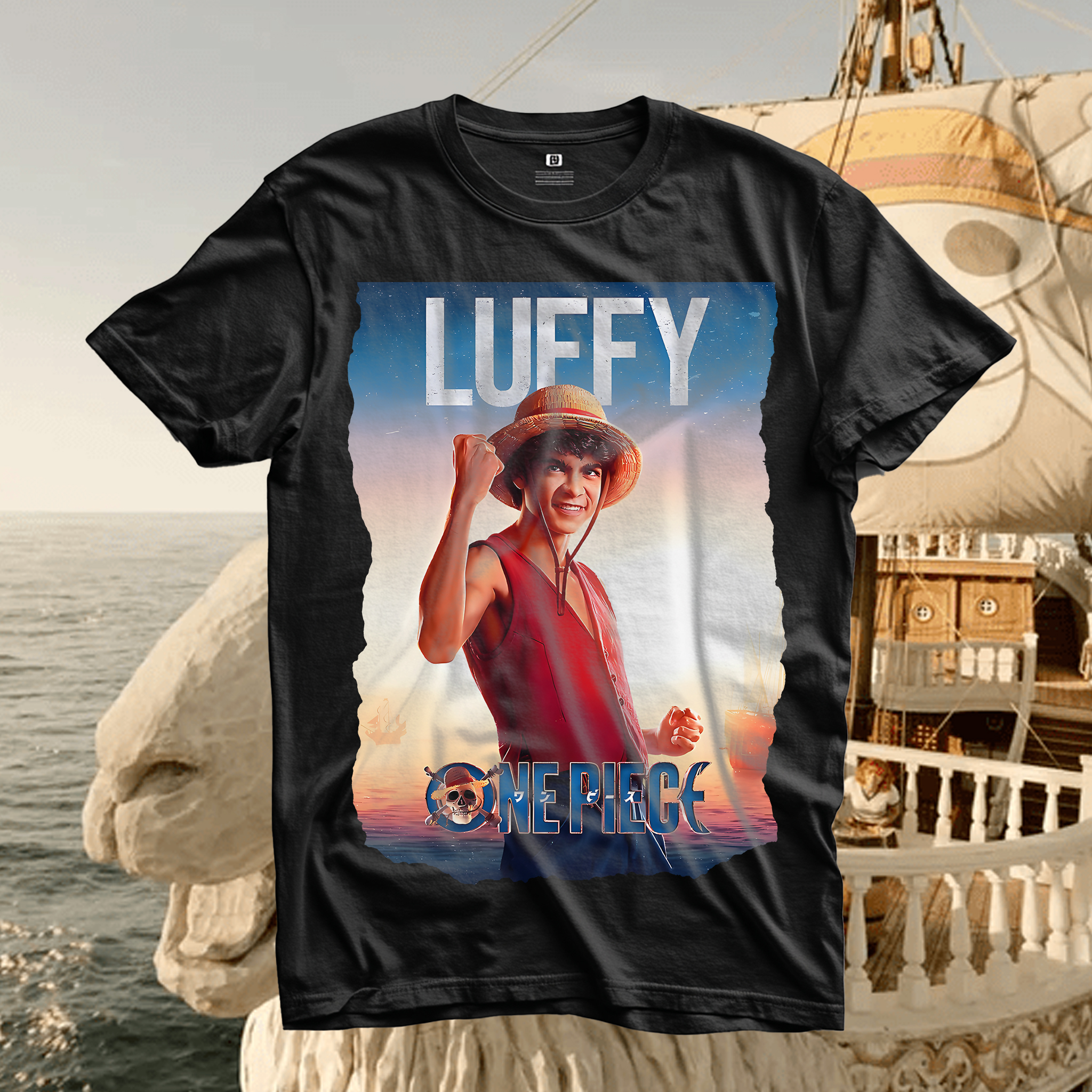 6 Artes para Camisa One Piece Arquivo em Png  1