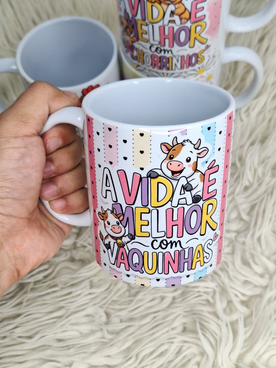 4 Artes para Caneca Animais Frases Fofinhas em png  4