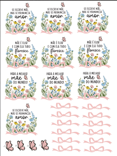 Arquivo para Dtf Dia das Mães em Pdf  1