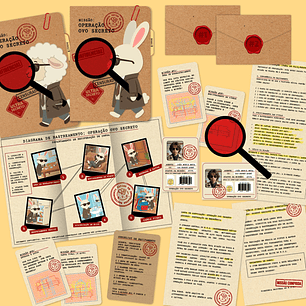 Arquivo Caça aos Ovos 6.0 Operação Ovo Secreto Detetive Arquivo em Pdf